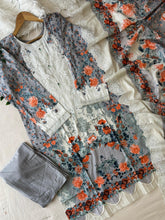 Printed Pakistani Cotton Suit Ft.Neckline Embroidery-4 - Pehnava Lawns