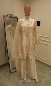 Floral Cutwork Appliqué Set-7274 - Pehnava Lawns