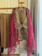 Organza Heavy Handworked Suit-5171