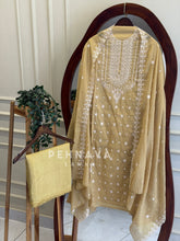 Embroidered Unstitched Suit-1007SK