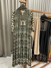 Premium Crepe Panelled heavy Anarkali