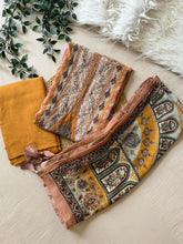 Yellow Party wear Crepe Suit-1997