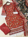 Cotton Printed Suit Set-1309