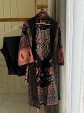 Printed Casual Cotton Suit 29906