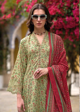 Modern Cutwork Suit-1005