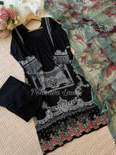 Black Pakistani Suit-526