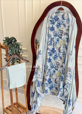 Floral Embroidered Unstitched Suit 4369