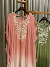 Premium Handworked Ombre kafthan