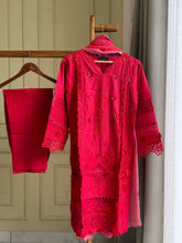 Binsaeed Cut work Embroidered Suit-0897