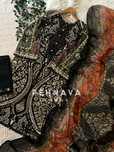 Black Casual Cotton Suit-1281