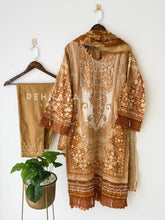 Yellow Neckline Embroidered Pak-Suit AZ-1362-B