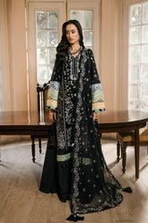 Sundas Ahad Premium Suit-BLACK EL-01