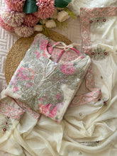 Graceful Bloom – Party Wear Chiffon Georgette Suit Set