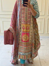 Pure muslin with detailings and muslin Dupatta-105