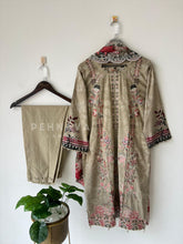 Embroidered Lawn Suit with Scallop Dupatta