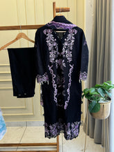 New Stitched Embellished Floral Suit-6