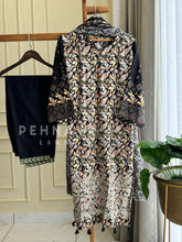 Printed Suit ft Embroidered and Lace Detailing-1209 - Pehnava Lawns