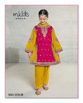 Kids party wear -ready to wear MKD-EF24-08 - Pehnava Lawns