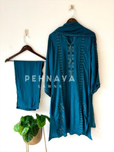 Muslin Embroidered Ensemble D041