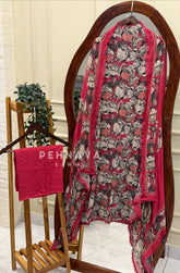 Floral Embroidered Unstitched Suit
