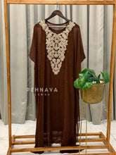 Floral Patchwork Kaftan Suit-2578