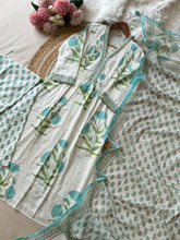 Slitted A-line Pleated Kurti