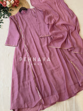 Panel Cut Full Flaired Anarkali-Pink 5915