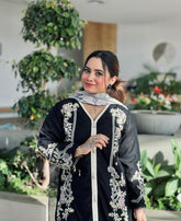 Rayon embroidered casual wear-3294