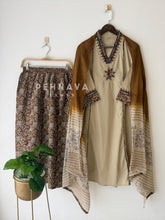 Classic Ethnic Print Suit-13048