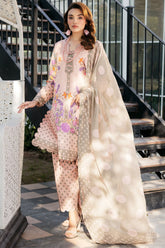 CHARIZMA 3-PC UNSTITCHED PRINTED LAWN COLLECTION CP5-08