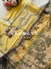 Cotton Embroidered Suit with dupatta option-3897