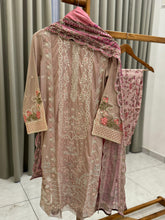 Premium Pink Embroidery Lawn Suite