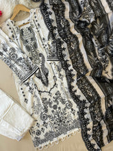 White Printed Pakistani Suit