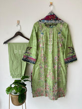Embroidered Lawn Suit with Scallop Dupatta-1708 - Pehnava Lawns