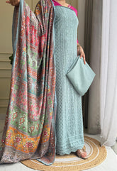 Party wear Georgette Suit