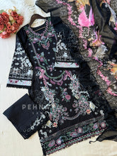 Floral Embroidered Cotton Suit -4110