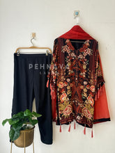 Premium Crepe Floral Suit