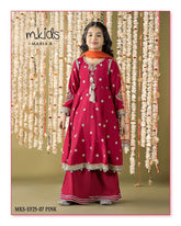 Kids party wear -ready to wear MKS-EF25-07-PINK