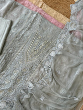 Heavy Handworked Georgette Suit-002