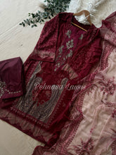 Paki Printed casual suit with chiffon/cotton dupatta -495