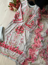 Floral Neckline Embroidered Paksuit 1367 B