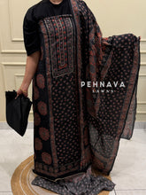 Ajrak Printed Unstitched Suit