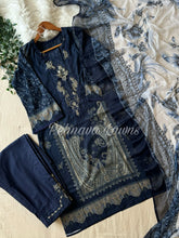Paki Printed casual suit with chiffon/cotton dupatta -495