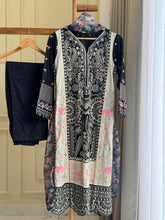 Binsaeed Pakistani Embroidered lawn Suit-0858