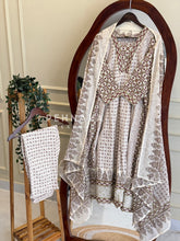 Block Print Flared Suit Set 11081-84