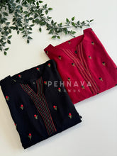 Floral Embroidered Suit Set 12694 - Pehnava Lawns