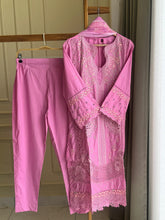 Binsaeed Pakistani Embroidered lawn Suit-0856