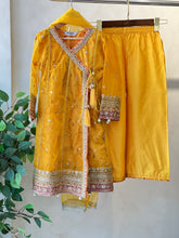 Kids party wear -ready to wear MKS-PF25-02-MUSTARD - Pehnava Lawns