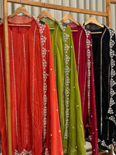 Premium Handworked Crepe Stright-cut suit-3468