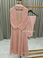 Beaded Neck Detail Suit - Pehnava Lawns